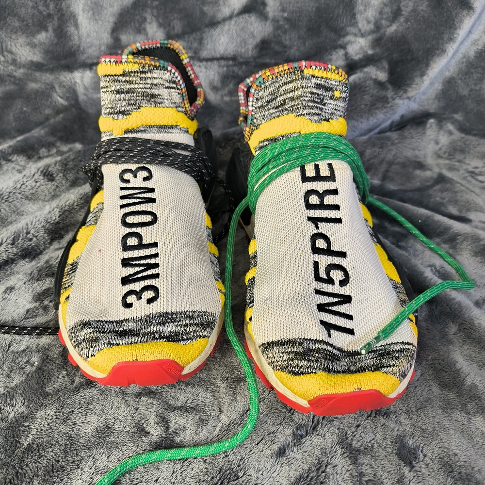 Adidas x Pharrell Williams Solar Hu NMD Sneaker Men's 10